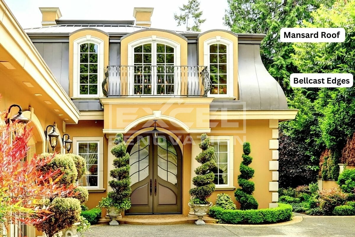 11 Stylish Roof Types With A Unique & Upscale Look 5 Mansard Roof