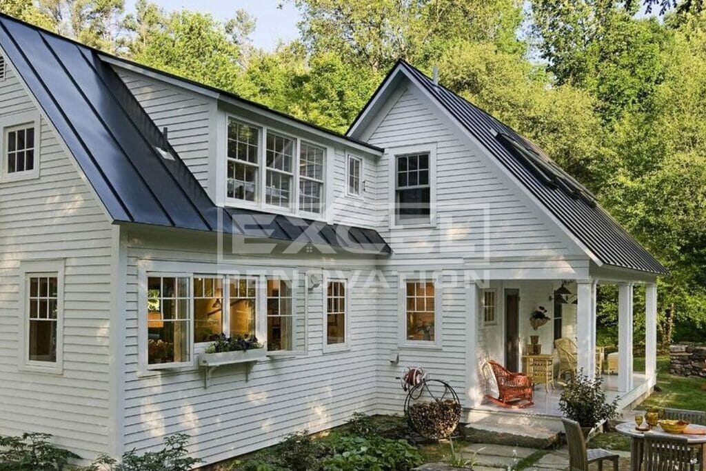 Metal Roof Color Trends for 2023: What's Hot and What's Not 1 black Metal Roof color