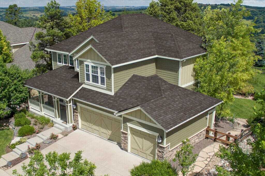 Unique Malarkey Roofing Colors: Top 5 Shingle Patterns For Your New Roof 1 Heather A Blend of Grays and Browns