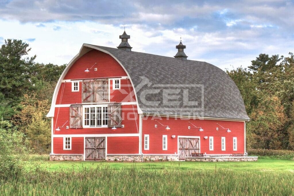 Gambrel Roofs: Maximizing Storage and Living Space 3 Curved Gambrel